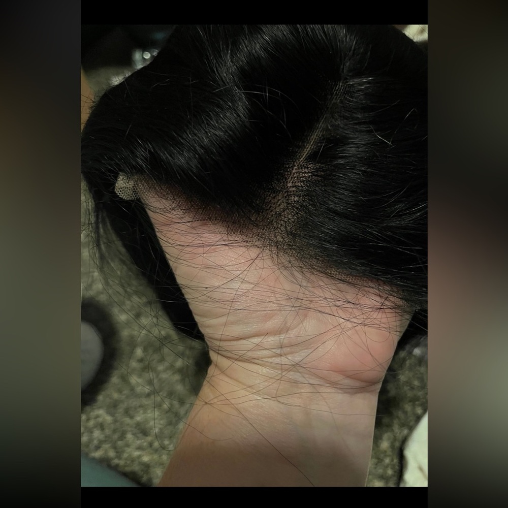 Luxurious Glueless Black Hair wig
